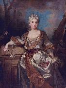 Nicolas de Largilliere Jeanne-Henriette de Fourcy, Marquise de Puysegur painting